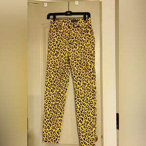 cheetah print pants